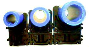 083-1097670, S6 Nylonplugg Passer for rustfrie skruer 4,8 mm diam. Pluggens lengde er 30 mm. Pakket i esker a 100 stk.