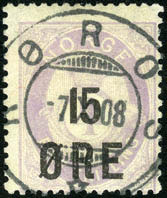 "Røros 7.10.08". 100,- 1668 92.