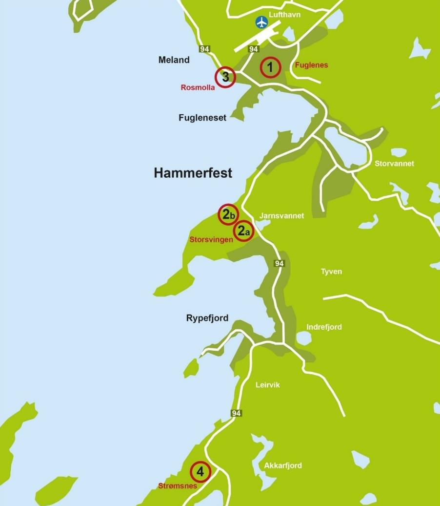 Finnmarkssykehuset HF Idèfaserapport Nye Hammerfest sykehus Begge alternativer vil belyse mulige konsept for sykehusdrift ut fra funksjonskrav og økonomisk bæreevne.