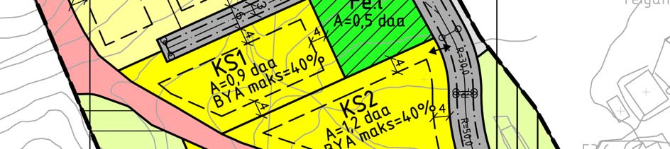 Side 4 av 6 Reguleringsføremål: Aktuelle reguleringsføremål er