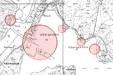Prøvefiske i Ubergsvatn 1997 og 1998 Innledning. Ubergsvatn har i de siste tiår hatt en negativ utvikling av fiskebestandene.