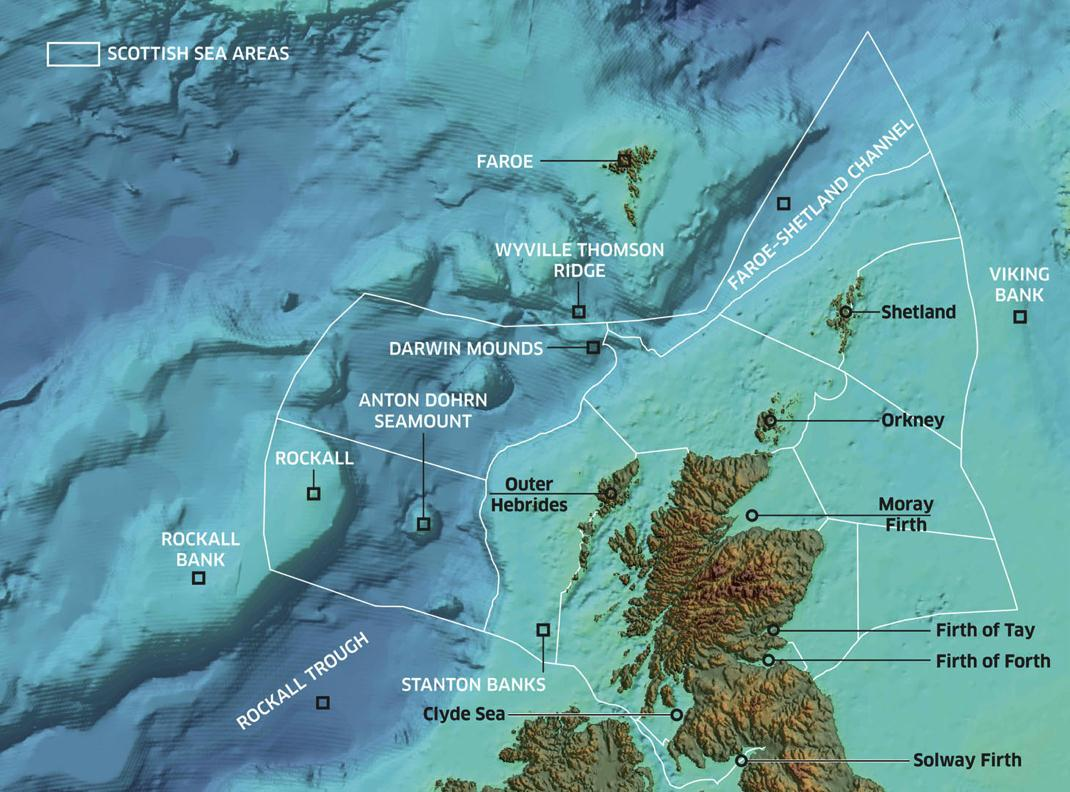 Scottish Natural Heritage Vital Statistics Coastline 18672km Inhabited islands 118