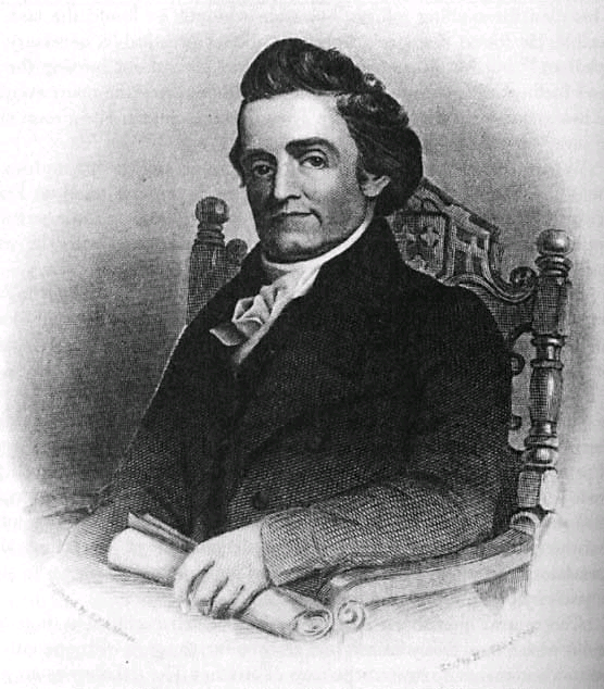 Noah Webster 1758 1843 Forfatter og politiker Lobbyvirksomhet for copyright til forfattere.