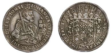 927-933 UTENLANDSKE MYNTER / FOREIGN COINS 927 Sachsen, Johann