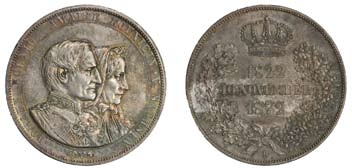 Sachsen, Johann Georg IV, 2/3 taler 1694 km.