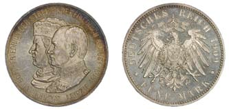 mark 1873 F.3752 1+ 700 945 Bayern, Otto, 20 mark 1905D F.