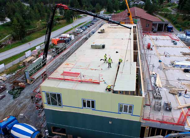 KOMPETANSE? Jatak! Om oss Jatak er Norges største produsent av bærende konstruksjoner i tre. i 2015 hadde medlemsbedriftene en samlet omsetning på kr. 440 mill.