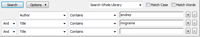 SØKE I ET ENDNOTE-BIBLIOTEK Merk gruppa All References eller velg References > Show All References på menyen for å søke i hele biblioteket.