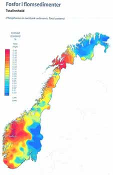 Regionale geokjemiske variasjoner P Cl Ni