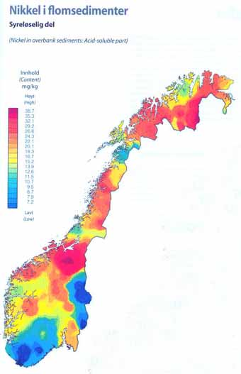 berggrunnens berggrunnens kjemi kjemi Konsekvenser