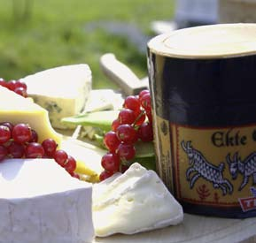 Selbstgebackenes Delikatessen aus