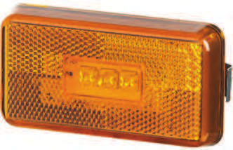 Markeringslykt LED LYS 77102N14 MARK.LYKT SC 4/R 04-06 N 1 225.00 Dim:102 x 54mm, Scania nr.