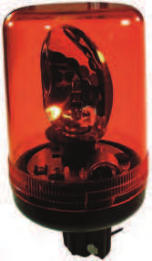 30 VARSELLYS Roterende blinklamper AEB 59012V ROTERENDE LAMPE, PIGG MONTER. 1 705.00 AEB 59024V ROTERENDE LAMPE, PIGG MONTER. 1 755.00 Dim: 140 x 250 mm. For montering på pigg.