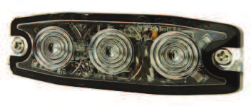 E-merket, ECE R65 godkjent LED/flash lamper LYS M43 VARSELLYS 3LED FLAT DV GUL 1 565.00 Varsellys LED. Liten hendig 3 LED flashlampe med klart glass.