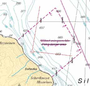 03/09 141 Kart (Charts): 22, 117 120. * Hordaland. Varaldsøy. Høysteinen. Havbruk. Forankringer. Militært øvingsområde utgår. a) Påfør havbruk i følgende posisjon: 60 09.42' N, 06 02.