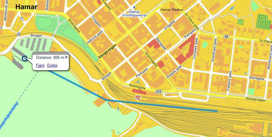 Dagens stasjon (H1, H7) Dagens lokalisering anses som optimalt i forhold til passasjergrunnlag, byutvikling, knutepunktsfunksjoner og tilgjengelighet.