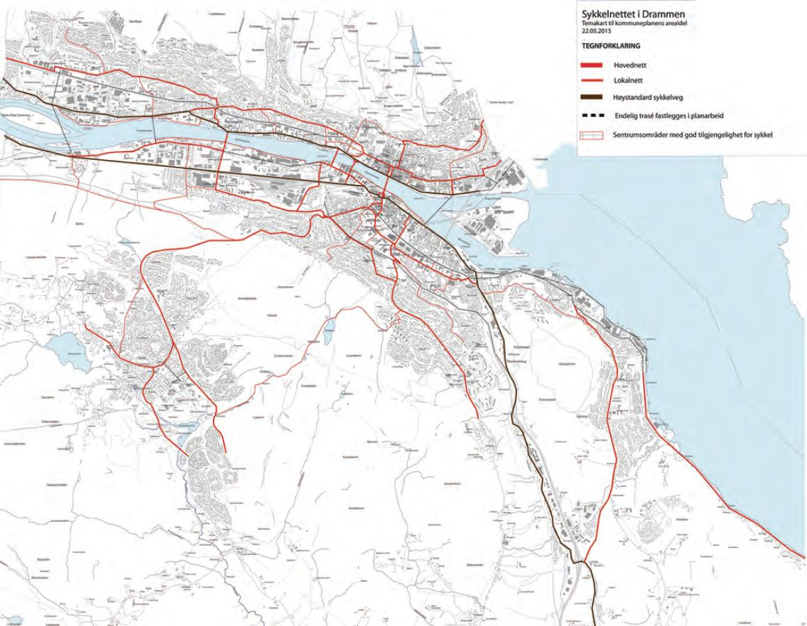 Kommuneplanens arealdel Sykkel