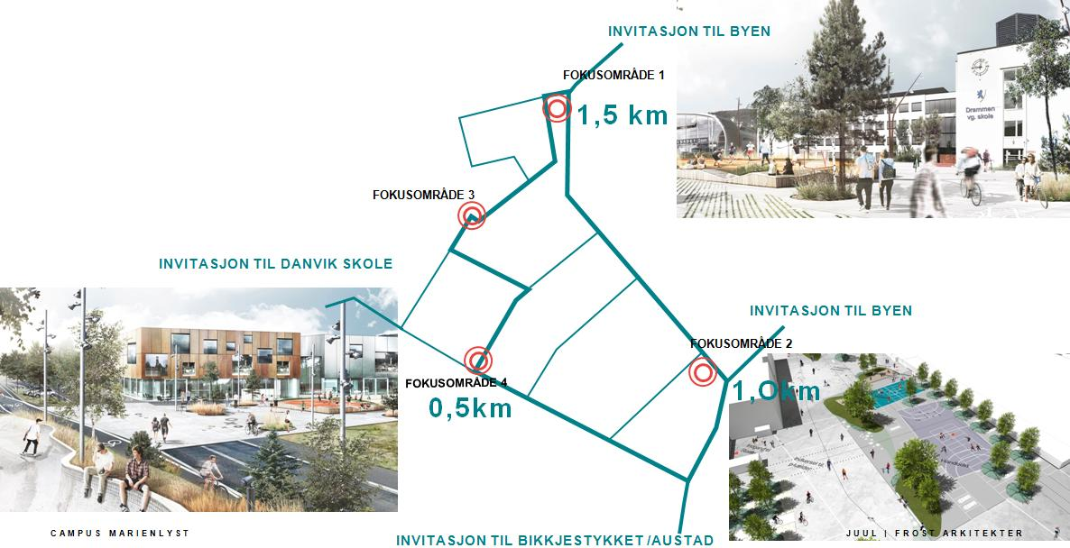 EN RUNDTUR PÅ MARIENLYST Forbindelse mellom nye