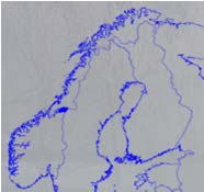 Vinterpredasjon i Skjækerfjell 14 % tap Gaupe Gaupe Kongørn Jerv Jerv Kongørn Calf body mass (kg) 42 41 4 39 38 21 211 85 14 14 85 killed alive killed alive Hvor er tapene i kystregionen størst?