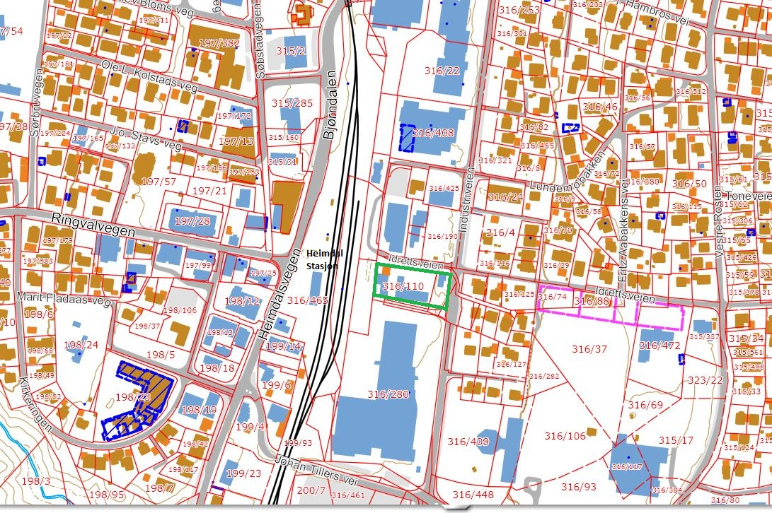Side: 5 1 Innledning NGI er engasjert av ViaNova Trondheim til å gjøre geoteknisk og miljøteknisk vurdering av grunnforhold i forbindelse med reguleringsplan for boligplaner i Heimdal.