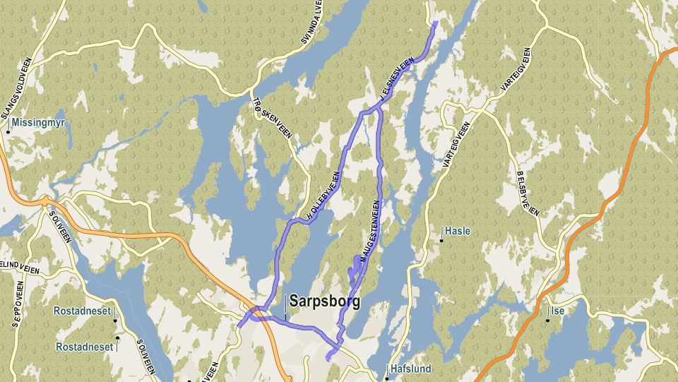 14 Rute 2381 Sarpsborg Øvre Tune s s s s s* s Sarpsborg busst. 0645 0720 1555 Jelsnes sk. snupl.