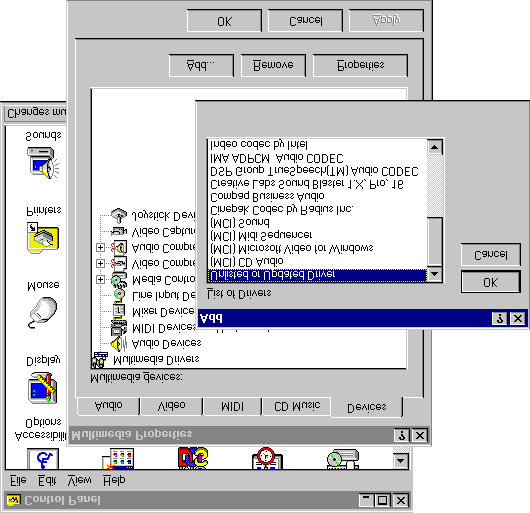 4.3 Windows NT 4.0 Merk! Positions-3D støttes ikke. Dette er fordi det krever DirectX 5, som ikke finnes for Windows NT. 1. Klikk på knappen "Start" på oppgavelinjen og velg "Innstillinger".