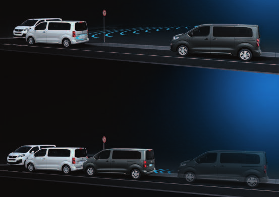 Hastigheten som oppgis på skiltene kan da benyttes som innstilt hastighet i bilens hastighetsregulator eller -begrenser, dersom dette systemet er aktivert.