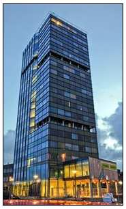 Jordskjelvvurdering etter Eurocode 8 9.2.1 Høyhus 1. Generelt: Dette høyhuset er et næringsbygg på 18 etasjer.