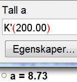 Oppgave 6 (9 poeng) Et bakeri lager og selger et populært brød. Tabellen nedenfor viser sammenhengen mellom antall bakte brød og kostnadene K kroner.