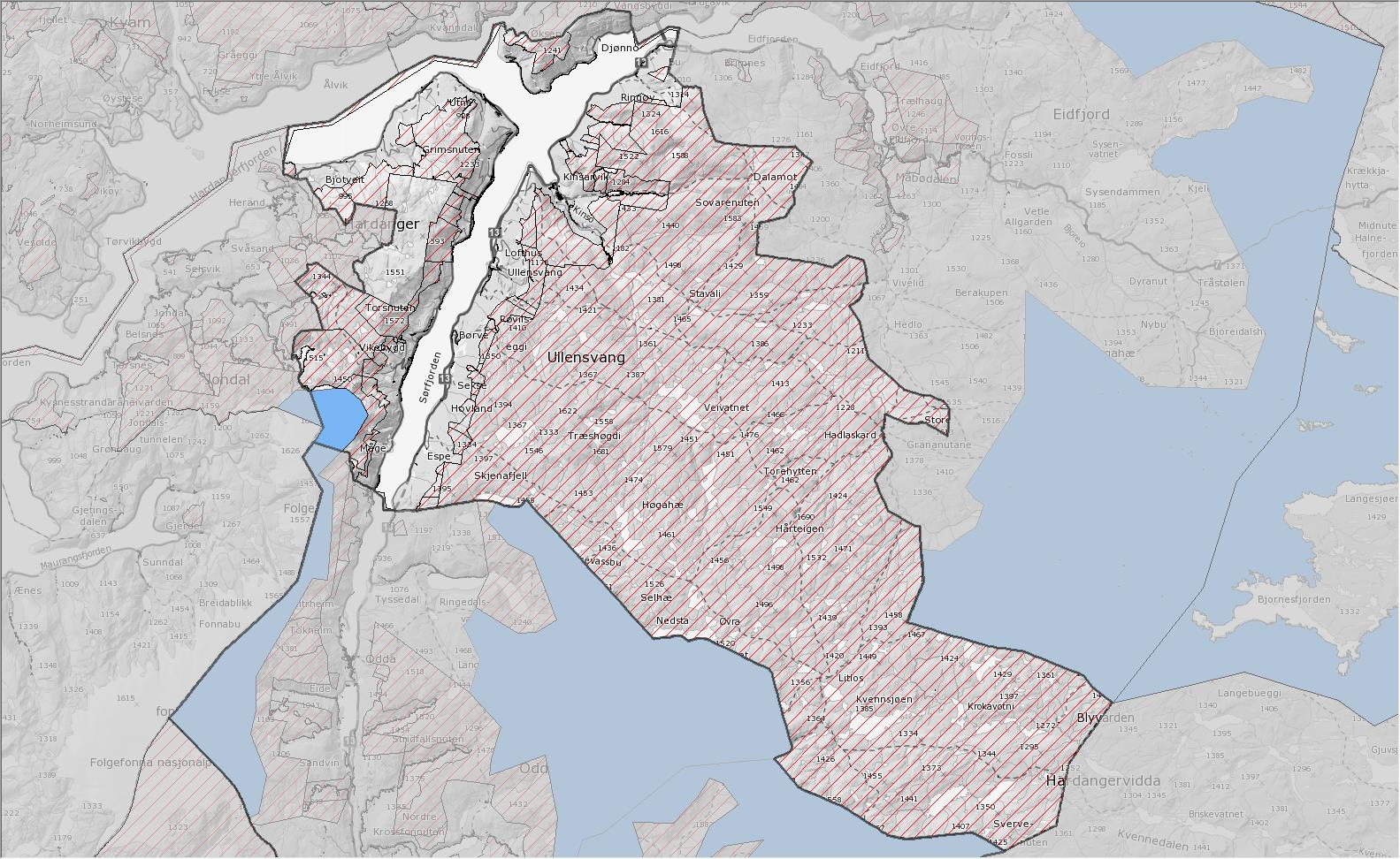 Ullensvang kommune Registrert