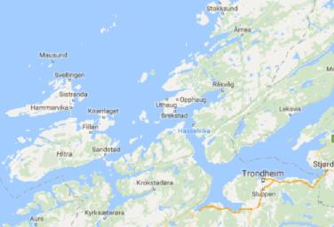 2 Bakgrunn Kystverket har utarbeidet en forstudie (Kystverket, 2015) av farledstiltaket Nebbetaren-Kjeungskjæret i Ørland kommune i Sør-Trønderlag.