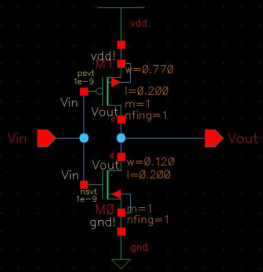 2.3 Logiske porter med dobbel gatelengde En annen måte å øke stabiliteten til en krets på er å øke gatelengden.