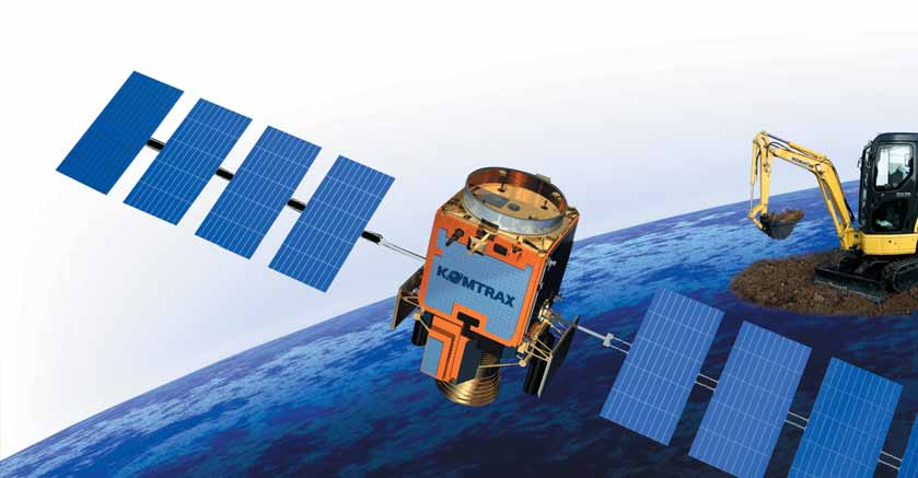 Komatsu satelitt overvåkingssystem KOMTRAX er et revlusjonerende sporingssystem laget med tanke