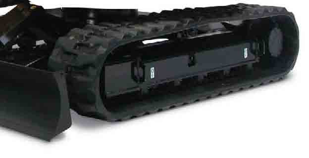 Undervogn Suveren stabilitet. Cat 308D CR FB kan leveres med fire forskjellige beltealternativer avhengig av kundens bruksområde, så maskinen får riktig utrustning i forhold til jobben.