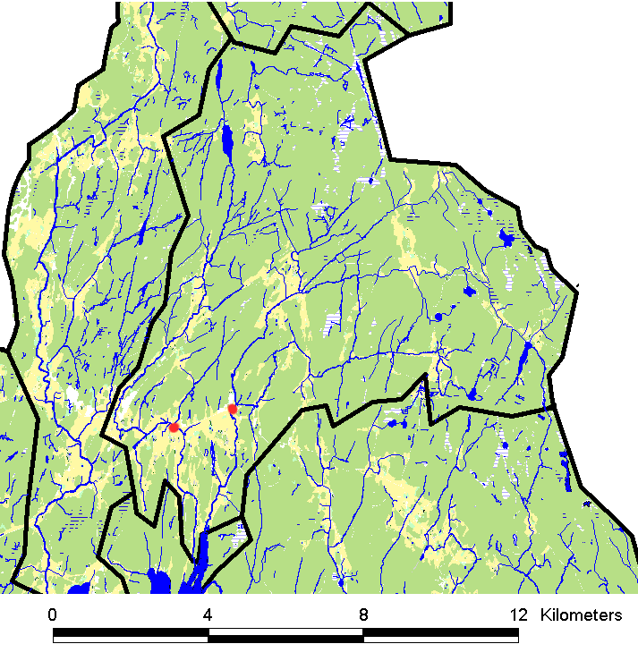 Samlet vurdering Endringer i vannkvalitet Biologiske endringer Redusert P- tap beregnet 4.2.