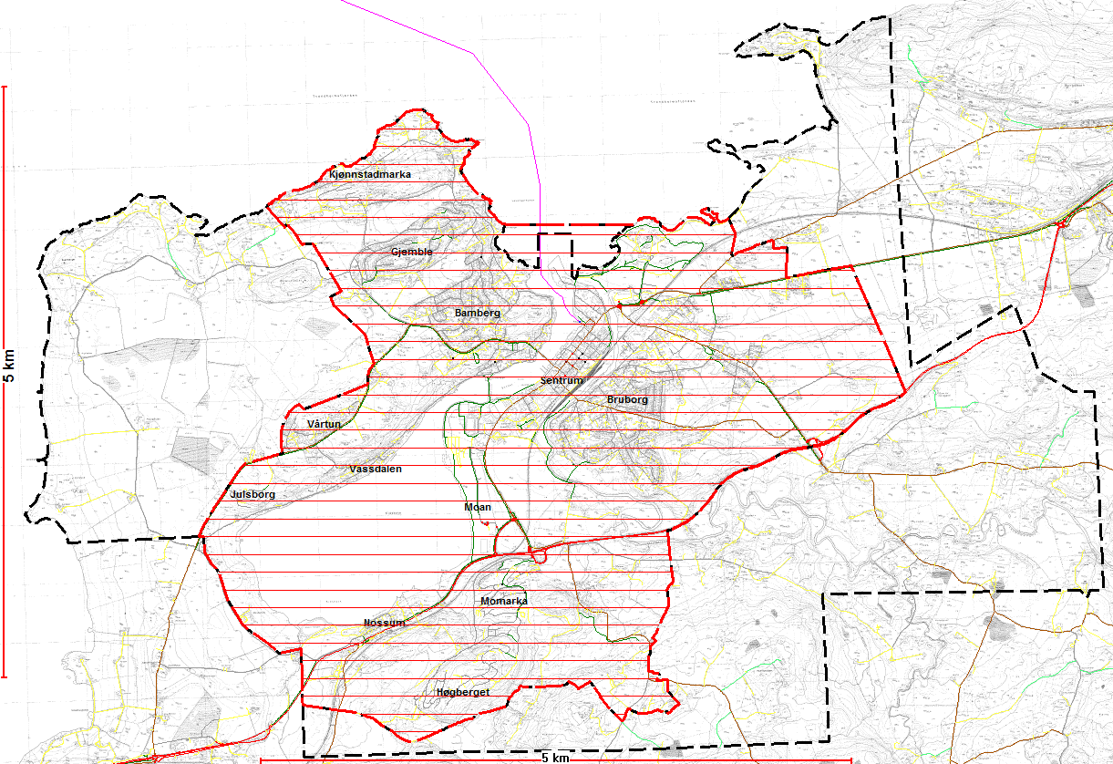 Nytt planområde Ny kommunedelplan Levanger - sentrum -