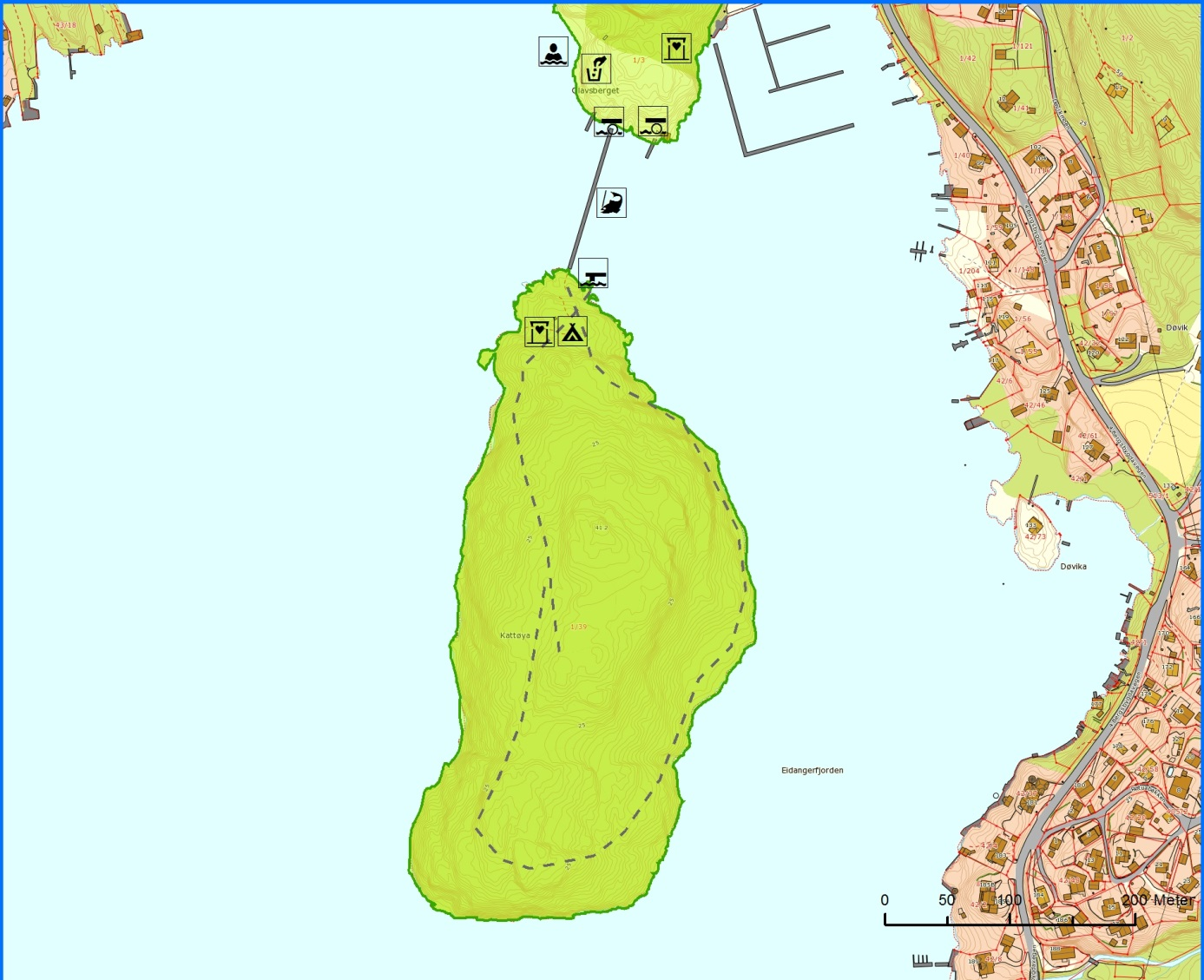 DEL 2.21 Forvaltningsplan Porsgrunn kommune: Kattøya 1. Områdebeskrivelse/status Gnr/ FS-nummer Sikrings Bnr naturbase.