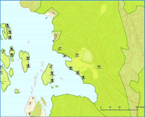 DEL 2.11: Forvaltningsplan Porsgrunn kommune: Siktesøya vest 1. Områdebeskrivelse/status Gnr/ FS-nummer Sikrings Bnr naturbase.