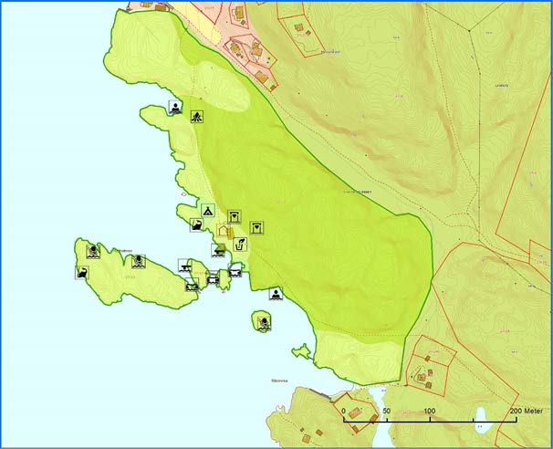 DEL 2.13: Forvaltningsplan Porsgrunn kommune: Sildevika 1. Områdebeskrivelse/status Gnr/ FS-nummer Sikrings Bnr naturbase.