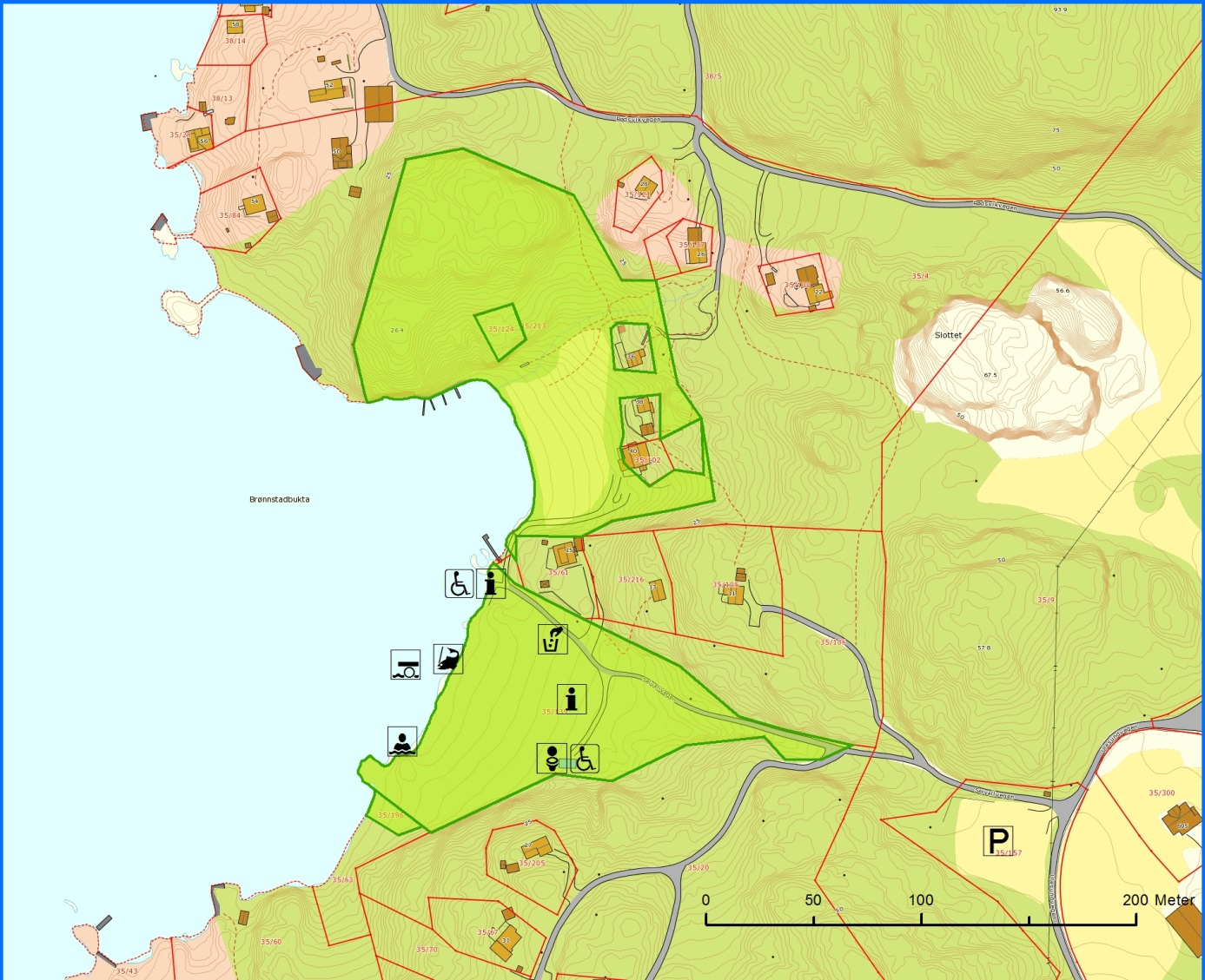 DEL 2.18 Forvaltningsplan Porsgrunn kommune: Brønnstadbukta 1. Områdebeskrivelse/status Gnr/ Bnr 35/ 139 FS-nummer naturbase.