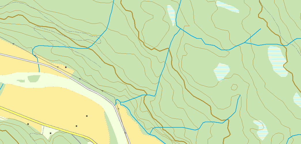 Brennberget 254 Litlskyta 2 Vassmyrberget 7075000mN len Naturfaglige registreringer av