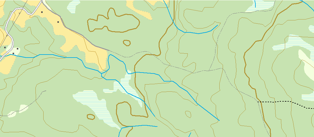 Målestokk 1:12 000 Ekvidistanse 20m Omr.