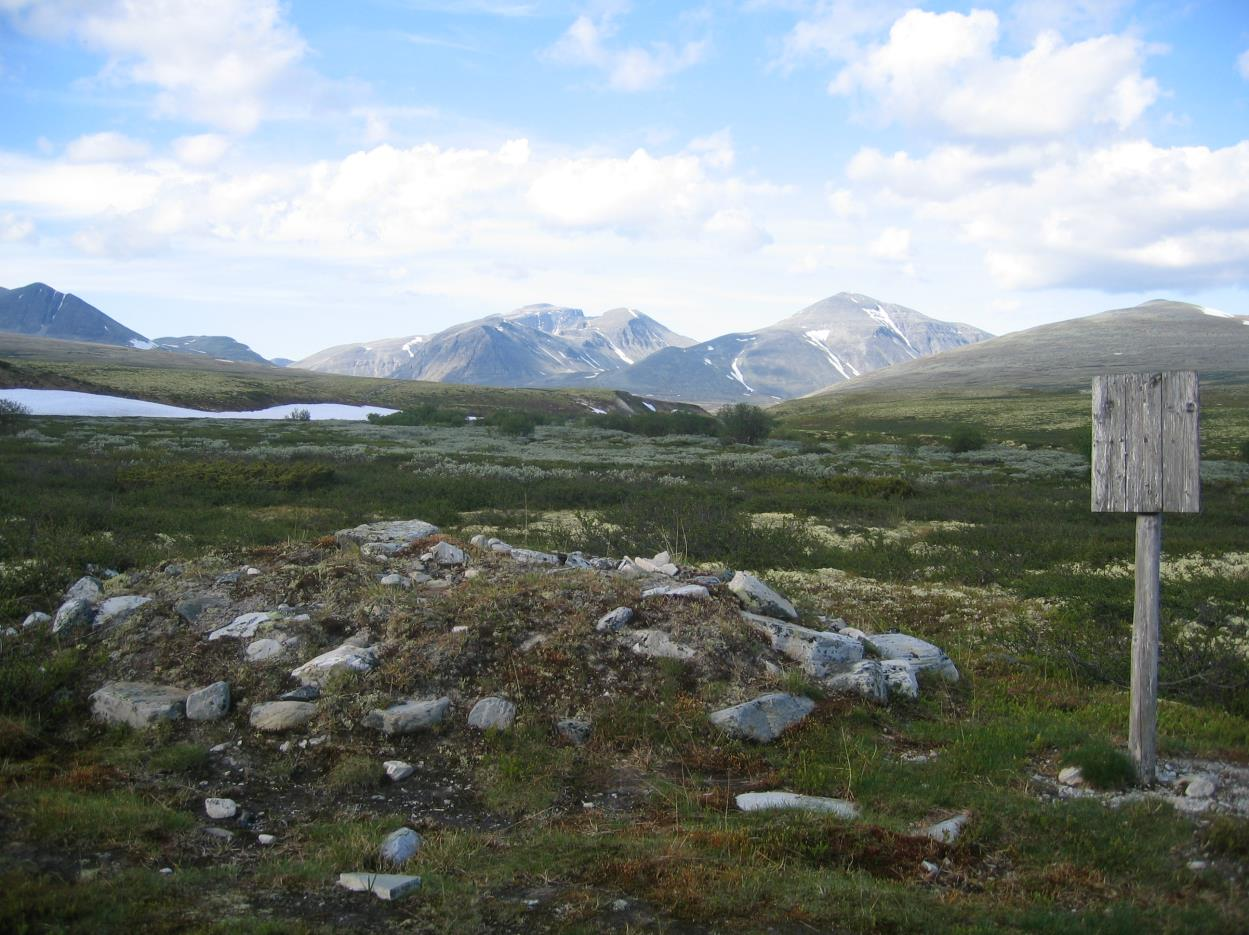 Rapport om kulturminner, verdier, sårbarhet og forvaltning av kulturminner i Rondane og Dovreområdet.