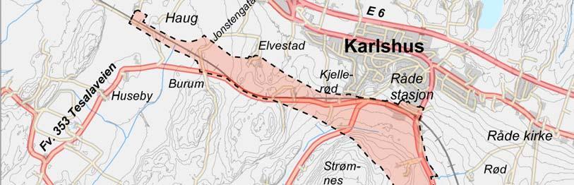 Figur 10: Nordre del av planområdet