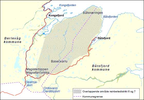 Reindriftsrett Båtsfjordneset Kommisjonen har etter krav fra Rbd 6 vurdert retten til reindrift på Båtsfjordneset særskilt.