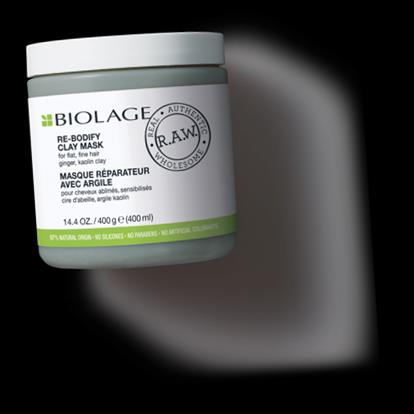 RE-HAB CLAY MASK Nourish Re-Hydrate Clay Mask med honning og kaolinleire som gir næring til skadet, følsomt og behandlet hår.