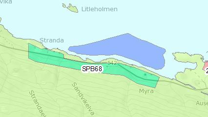 juni Spb68 x Rådd i frå Forslag om å redusere arealet i vest, og