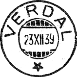 1919 Registrert brukt 5-4-61 TK Stempel nr. 9 Type: I22 Fra gravør 04.03.