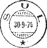 1 Type: SL Utsendt 12.09.1890 SULSTUEN Innsendt 21.10.1924 TRONES I VERDAL TRONES I VERDAL brevhus II, i Verdal herred, ble opprettet 1.10.1957.