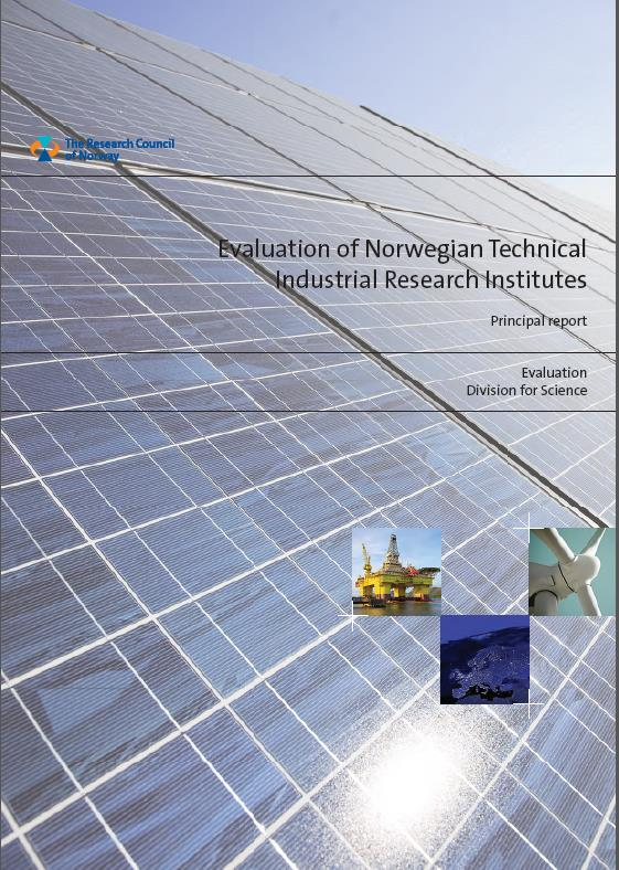 Internasjonal benchmark 2016 Impactanalysen om TI-instituttene: "play a very important role in the Norwegian innovation system, and the direct and indirect economic impact that they generate is of